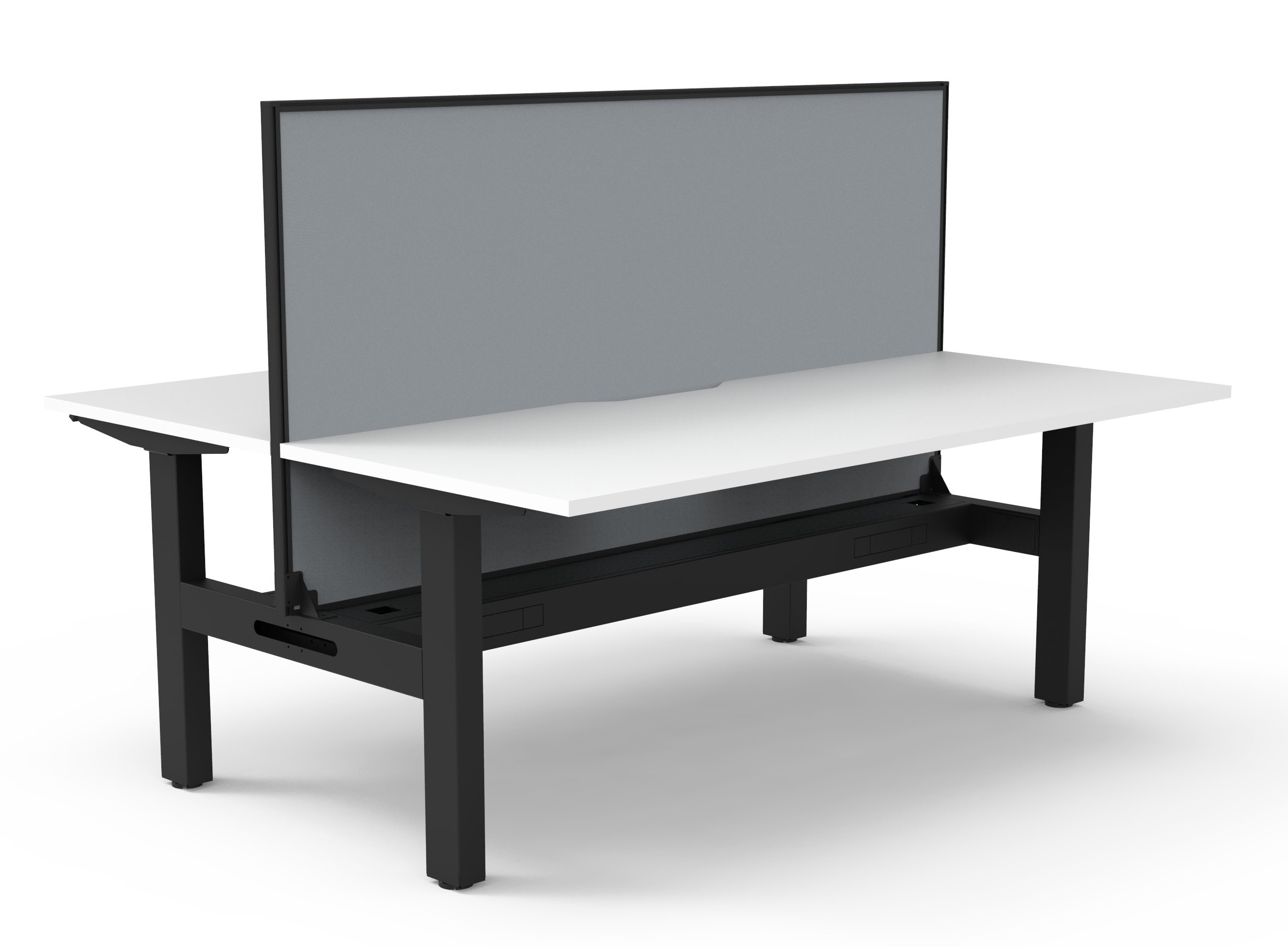 Boost Static Double Sided Workstation - With Screen